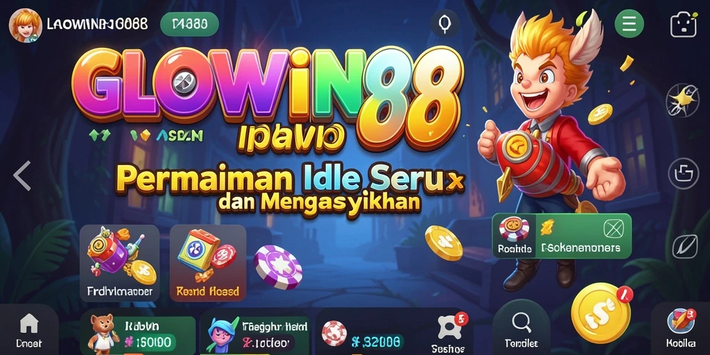 Tampilan gameplay GLOWIN88 yang seru dan mengasyikkan.