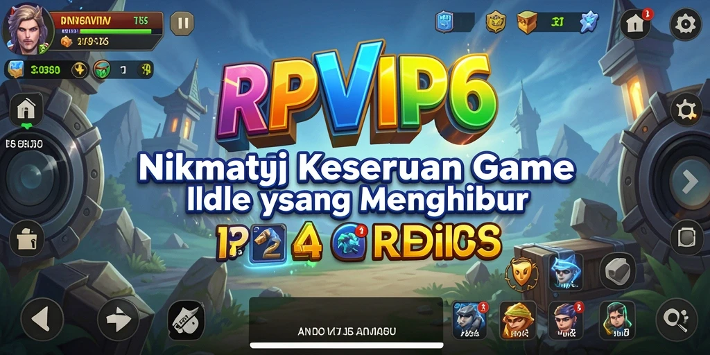 Tampilan menawan dari gameplay RPVIP6 yang interaktif dan menyenangkan.