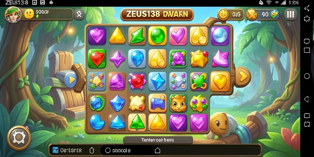Gameplay seru ZEUS138 dalam kategori Match-3.